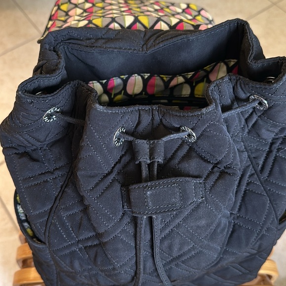 Vera Bradley Drawstring Backpack - Picture 4 of 8